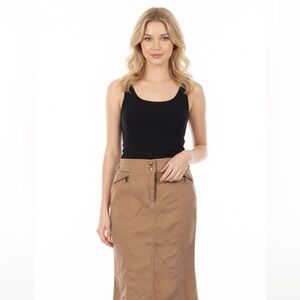 Express size 4 wool pencil career office skirt